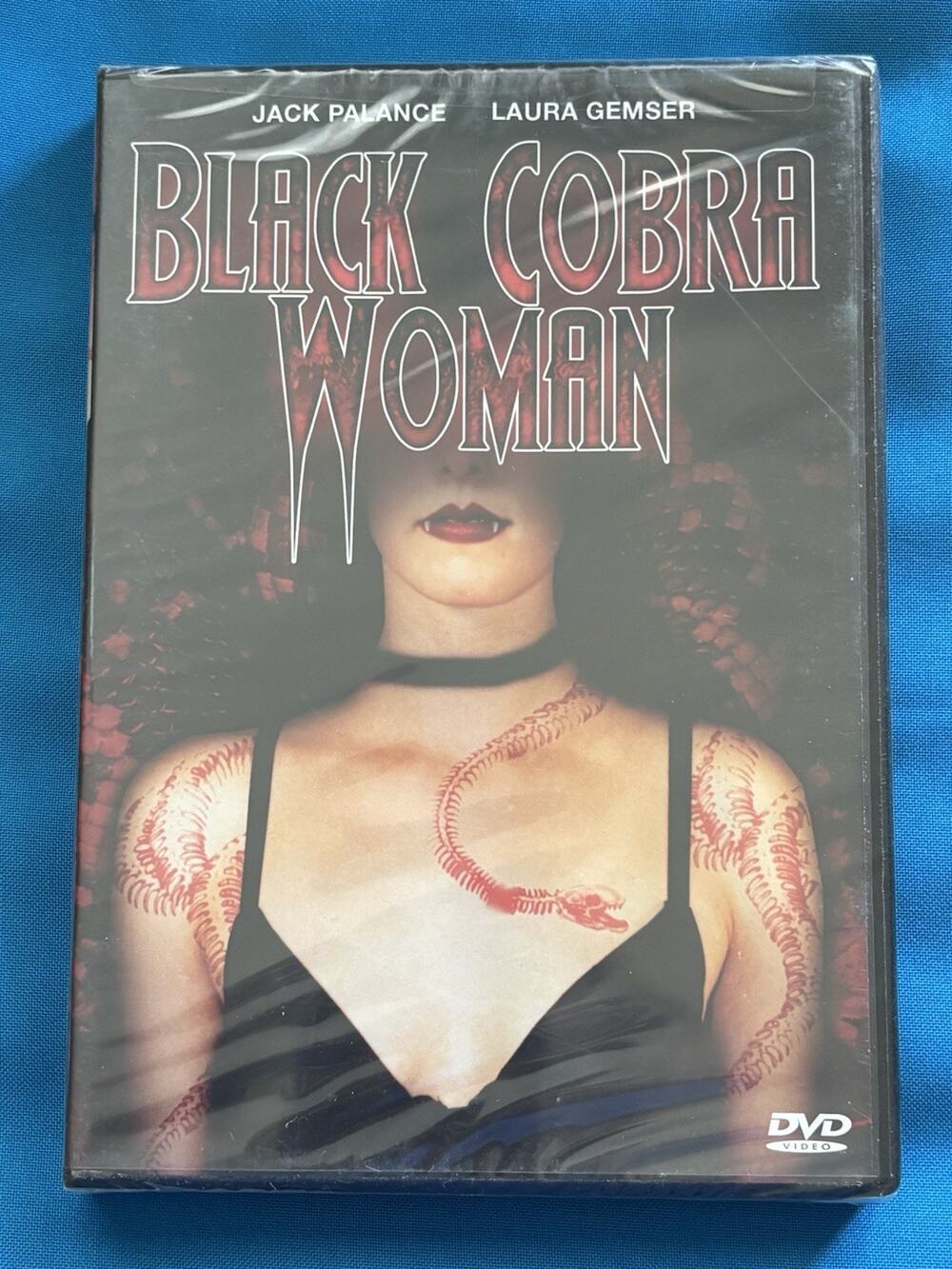 Black Cobra Woman (DVD) Jack Palance, Laura Gemser Cult Classic
